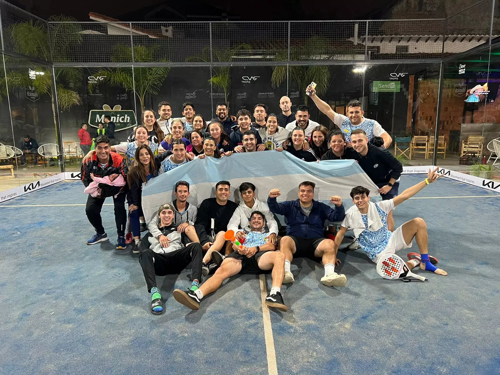 El padel amateur argentino en lo más alto de América
